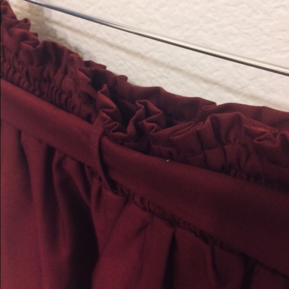 earth music&ecology Embroided Hem Culottes - Picture 5 of 7